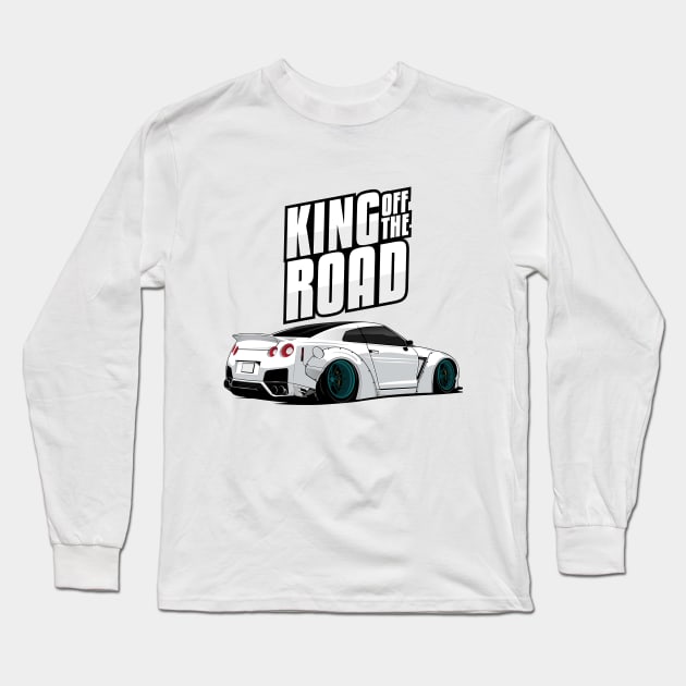 KING OF ROAD Long Sleeve T-Shirt by aimey